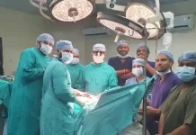 मेडिकल कॉलेज के हार्ट-चेस्ट और वैस्कुलर सर्जरी विभाग का एक और कीर्तिमान