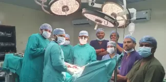 मेडिकल कॉलेज के हार्ट-चेस्ट और वैस्कुलर सर्जरी विभाग का एक और कीर्तिमान