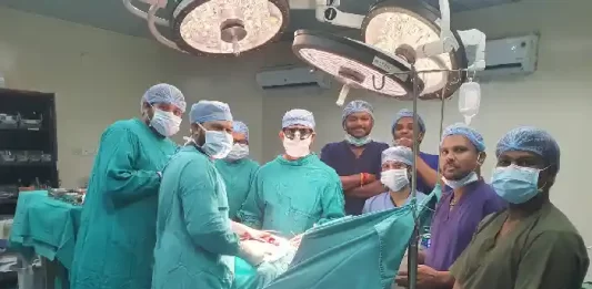 मेडिकल कॉलेज के हार्ट-चेस्ट और वैस्कुलर सर्जरी विभाग का एक और कीर्तिमान