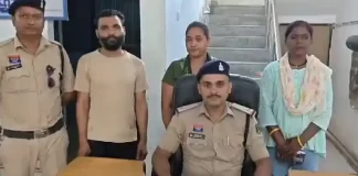 शादी का झांसा देकर दैहिक शोषण और नौकरी लगाने के नाम पर लाखों की ठगी, मेट्रिमोनियल साइट चलाने वाला आरोपी पत्नी के साथ दिल्ली से गिरफ्तार