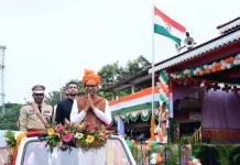 जिले में हर्षोल्लास के साथ मनाया गया स्वतंत्रता दिवस, वित्त मंत्री ओ.पी.चौधरी ने जिला मुख्यालय में किया ध्वजारोहण