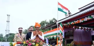 जिले में हर्षोल्लास के साथ मनाया गया स्वतंत्रता दिवस, वित्त मंत्री ओ.पी.चौधरी ने जिला मुख्यालय में किया ध्वजारोहण