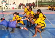 26वीं राज्य स्तरीय शालेय क्रीड़ा प्रतियोगिता के खिलाड़ियों ने दिखाया दमखम