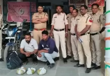 ओडिशा से गांजा लाकर बेचने वाले सप्लायर और खरीदार गिरफ्तार, 2.893 किलो गांजा व बाइक समेत ₹2.40 लाख की संपत्ति जब्त