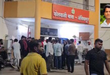 पंडाल के बाहर रस्सी में फंसी बाइक, एक युवक की मौत और दूसरा घायल; समिति के 2 सदस्यों पर केस