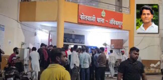 पंडाल के बाहर रस्सी में फंसी बाइक, एक युवक की मौत और दूसरा घायल; समिति के 2 सदस्यों पर केस